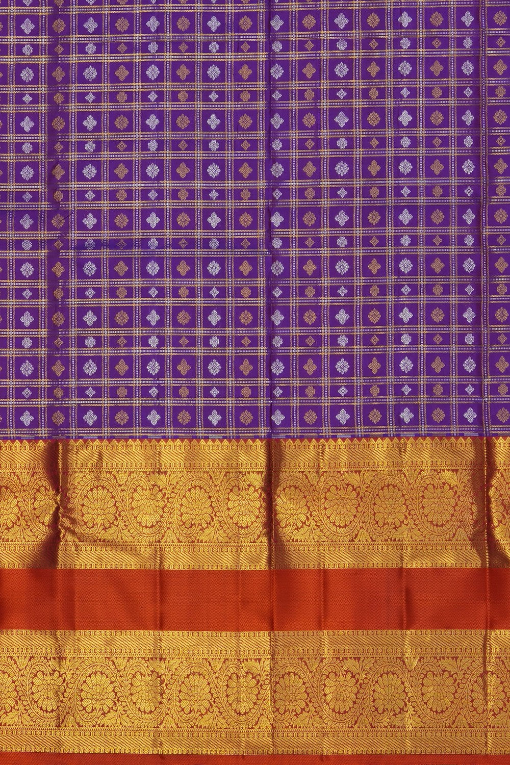 Image of Kanchipattu Pavada Unstitched Set