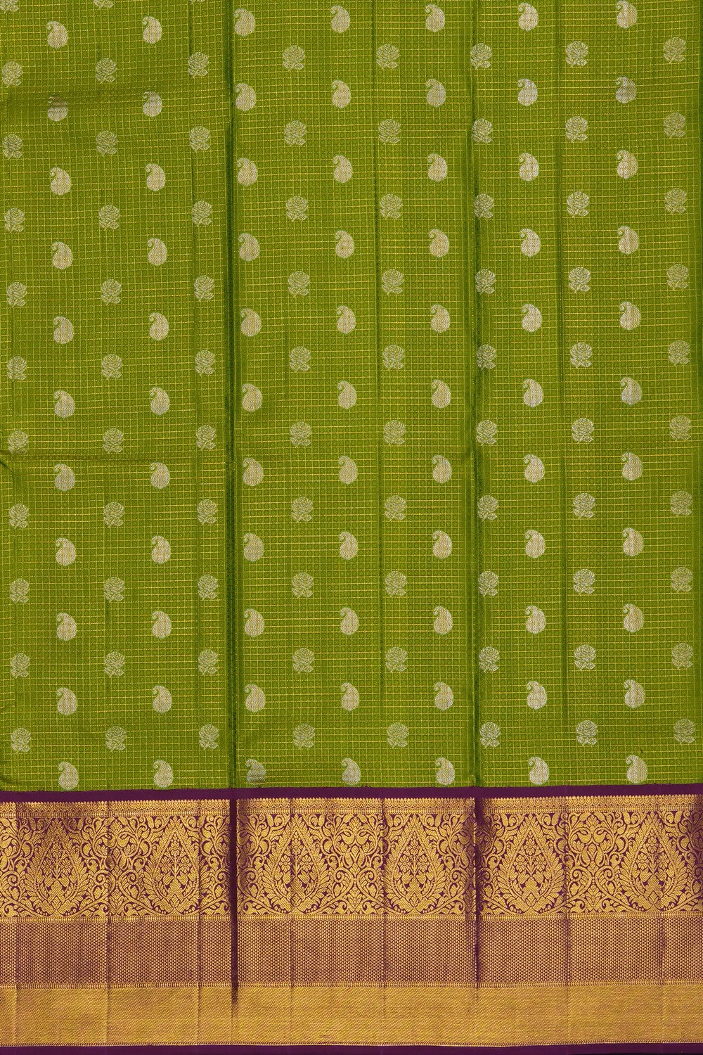 Image of Kanchipattu Pavada Unstitched Set