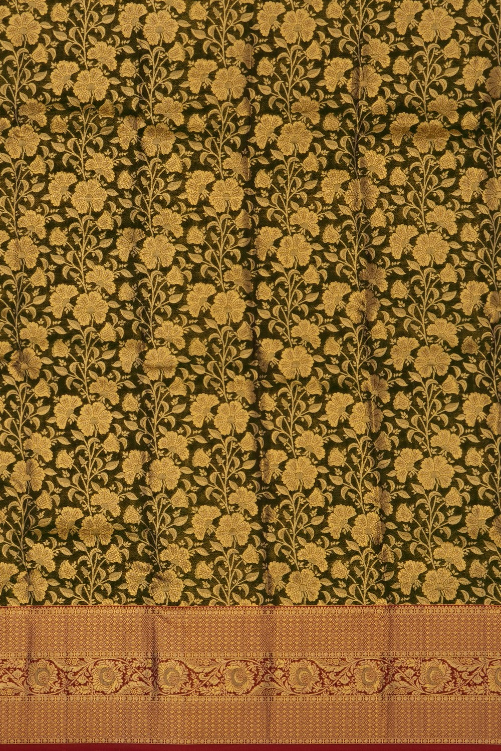 Image of Kanchipattu Pavada Unstitched Set