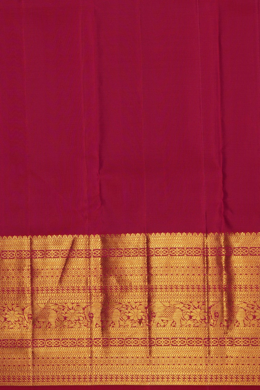 Image of Pink Kanchipattu Kattam Saree