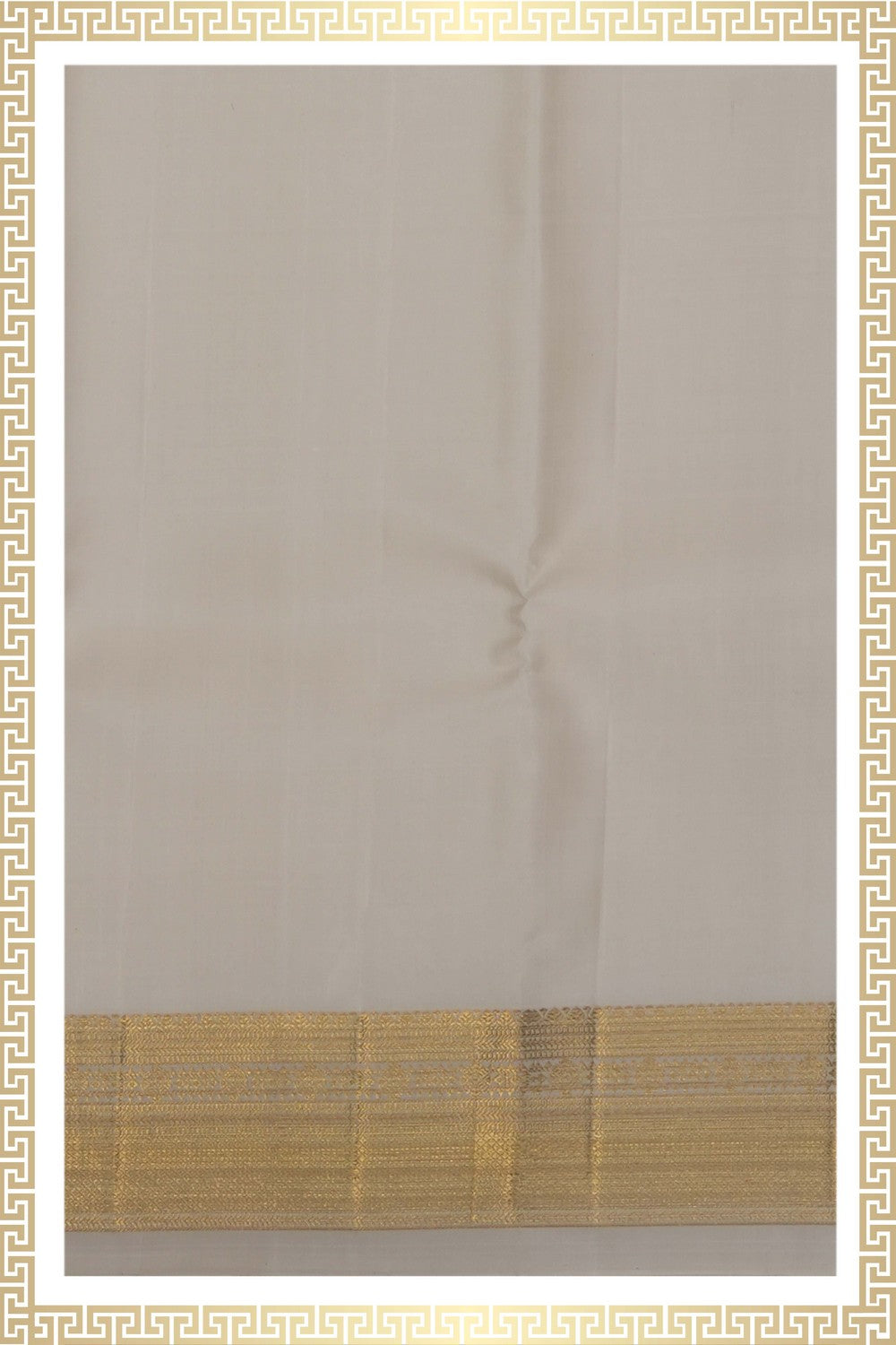 Image of Kanchi Silk Dhoti With Kanduva (8 X 4) 2 PCS Set