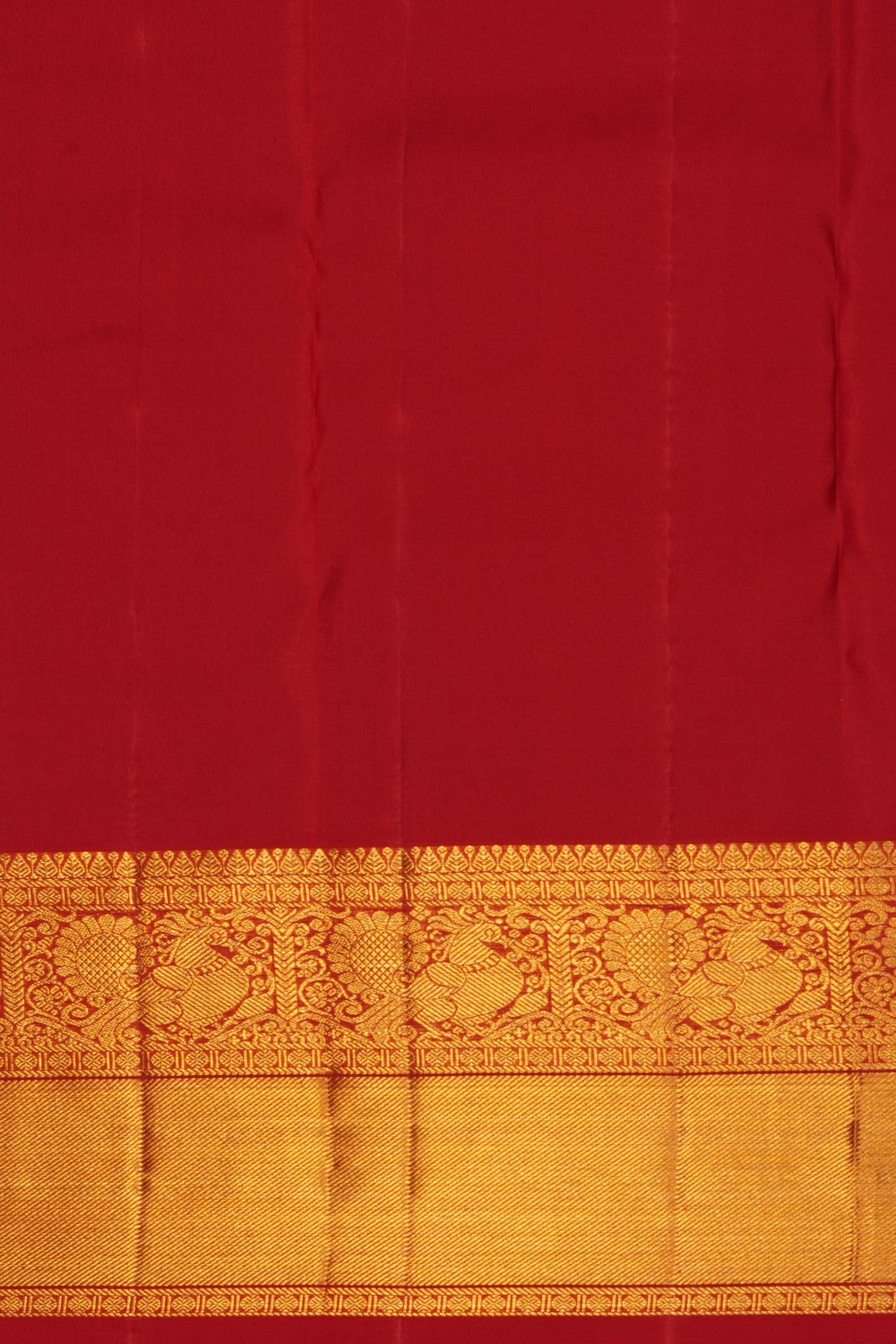 Image of Navy Blue Kanchipattu Brocade Saree