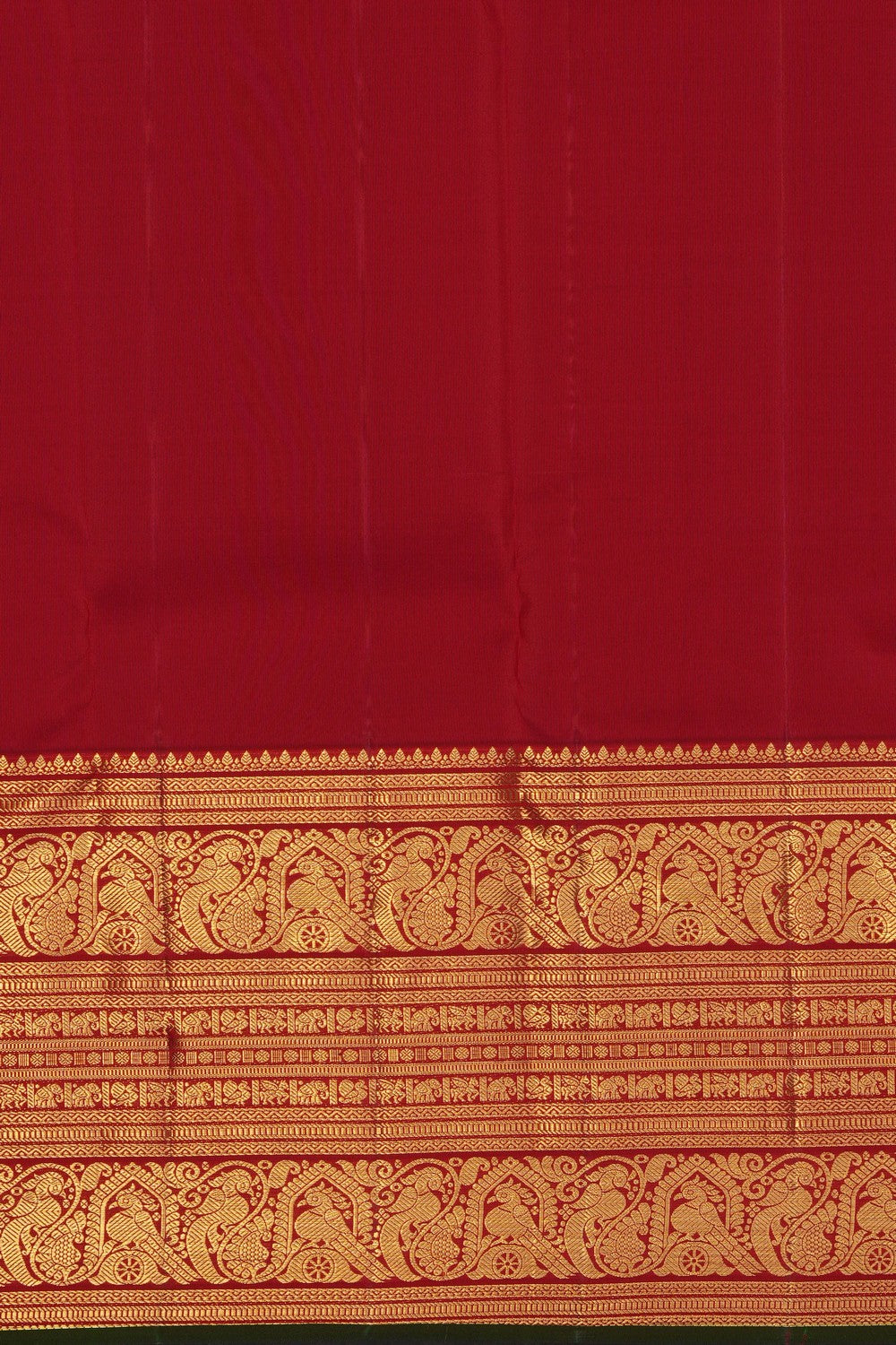Image of Green Kanchipattu Brocade Saree