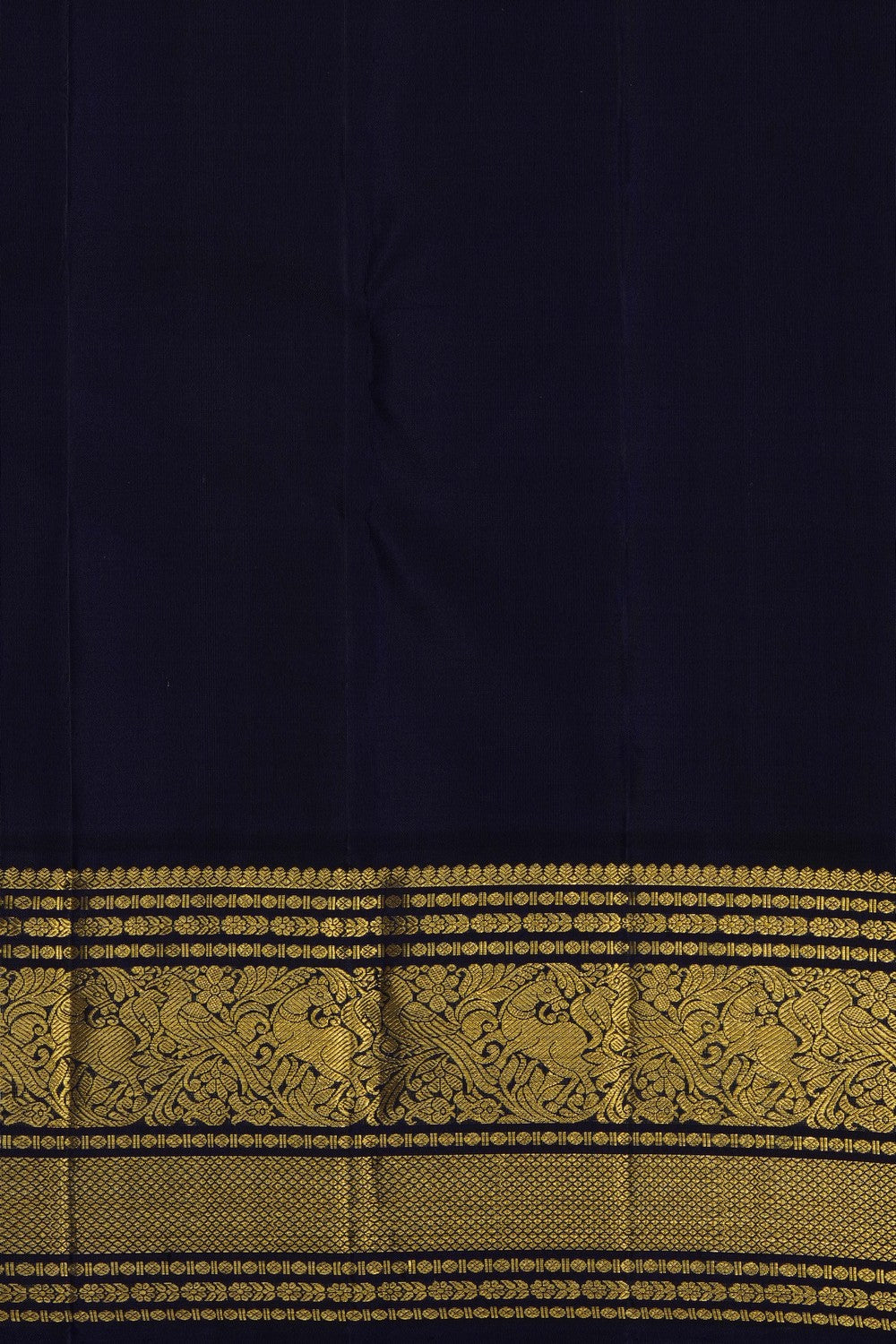 Image of Purple Vintage Kanchi Silk Saree
