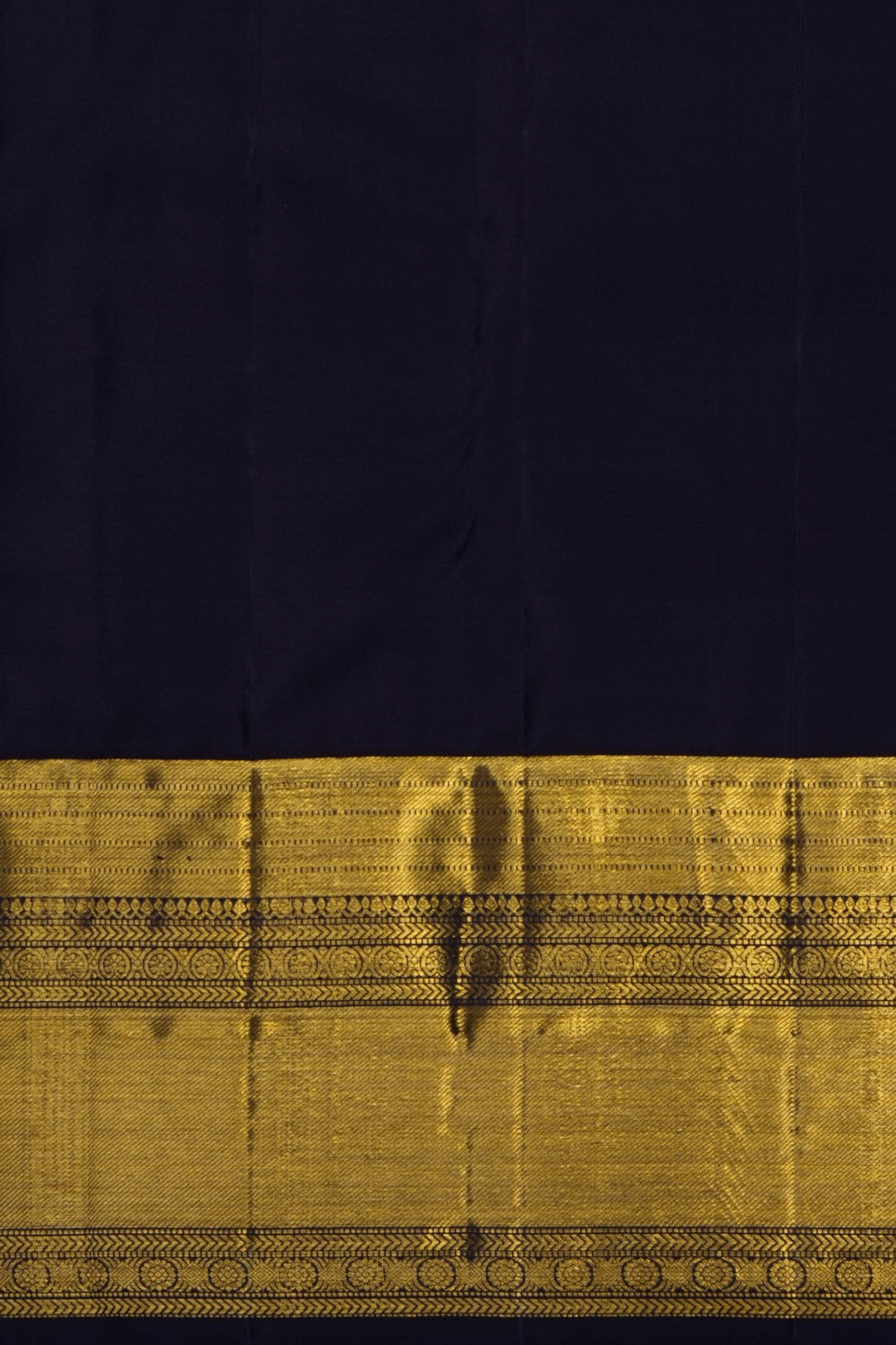 Image of Green Vintage Kanchi Silk Saree