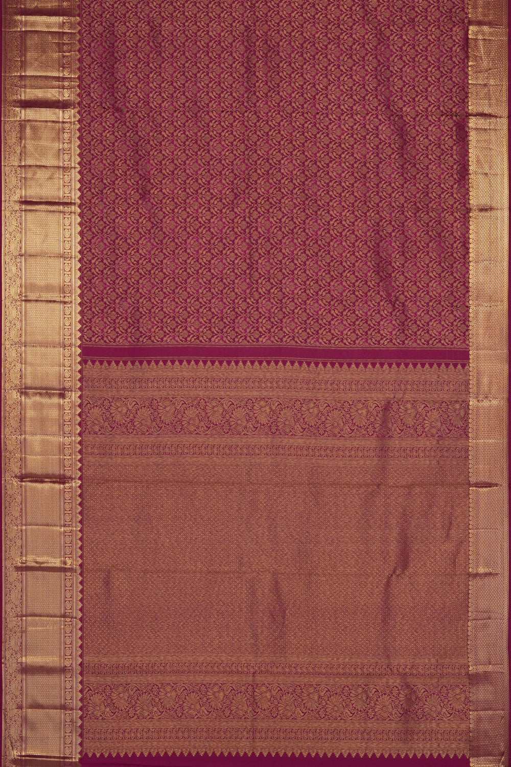 Image of Pink Kanchipattu Brocade Saree