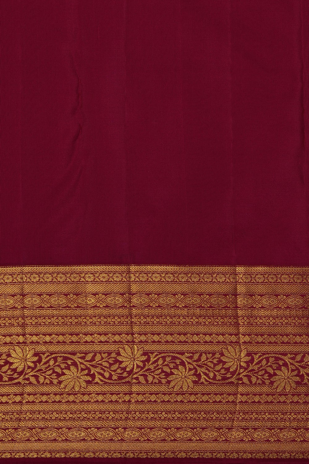 Image of Off-White Kanchipattu Brocade Saree