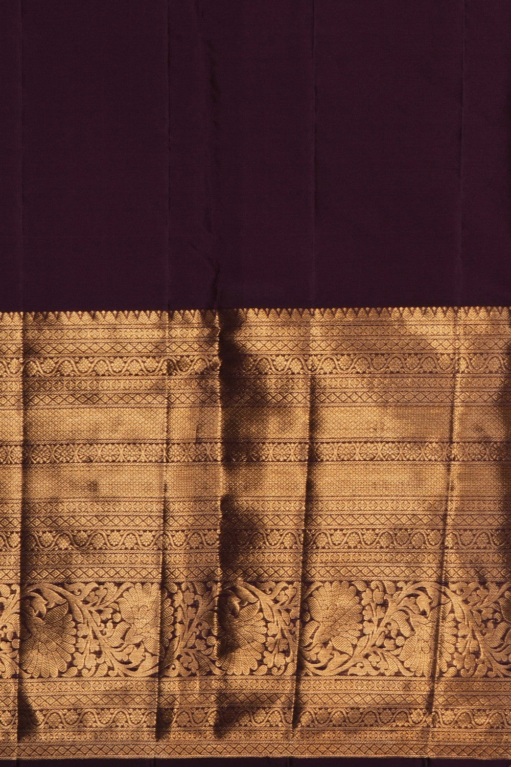 Image of Red Kanchipattu Brocade Saree