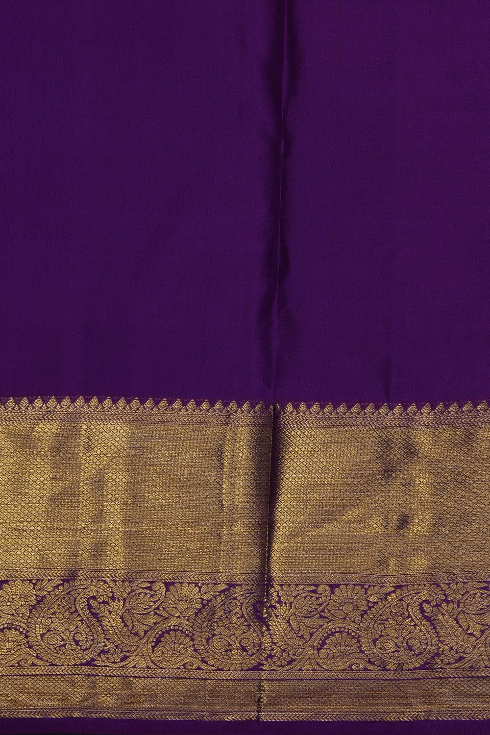 Image of Purple Kanchipattu Brocade Saree