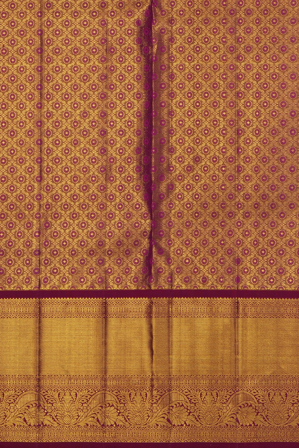Image of Kanchipattu Pavada Unstitched Set