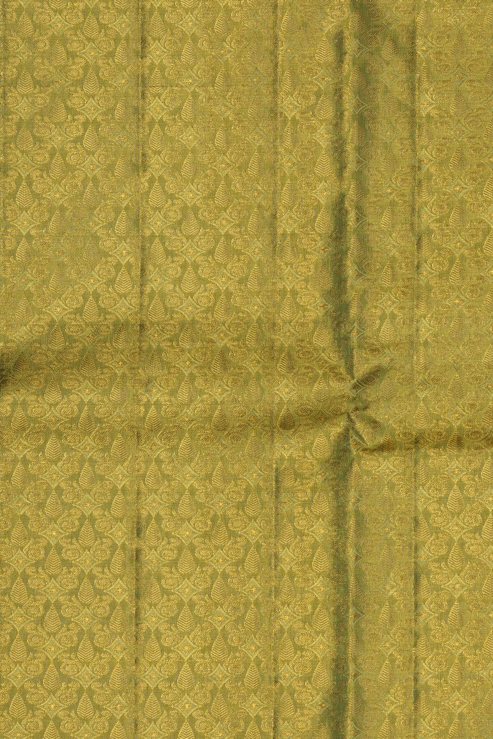 Image of Kanchipattu Pavada Unstitched Set