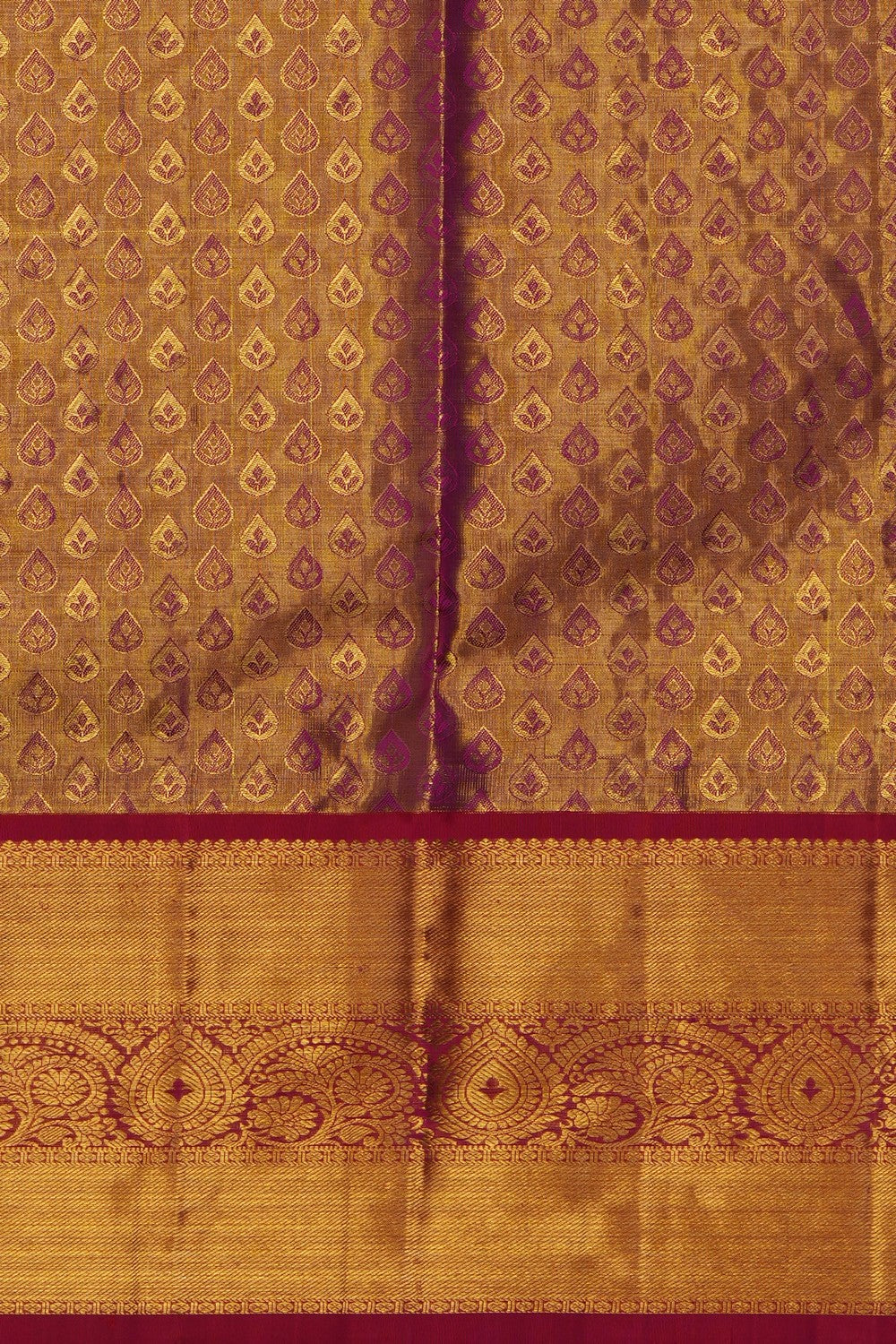 Image of Kanchipattu Pavada Unstitched Set