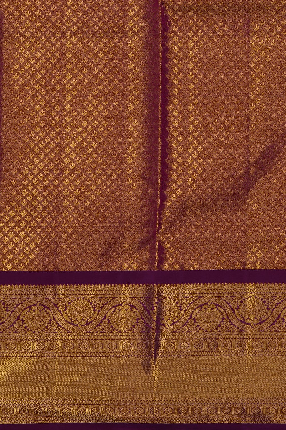 Image of Kanchipattu Pavada Unstitched Set
