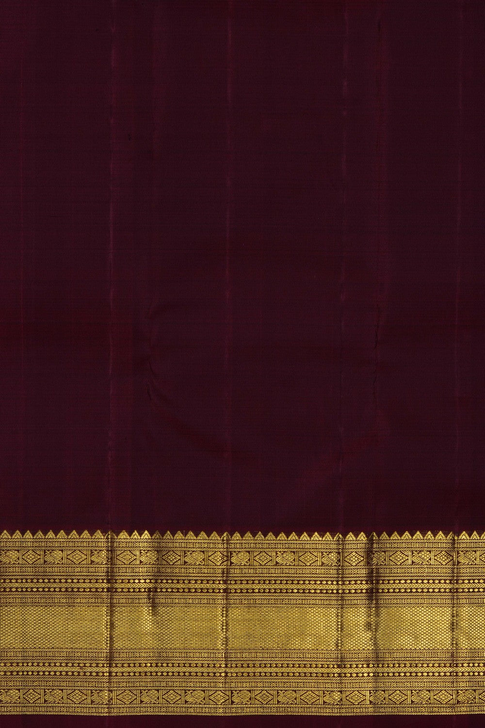 Image of Purple Pure Silk Saree