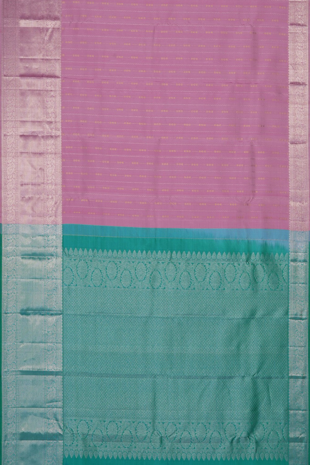 Image of Pink Kanchi Silk Saree