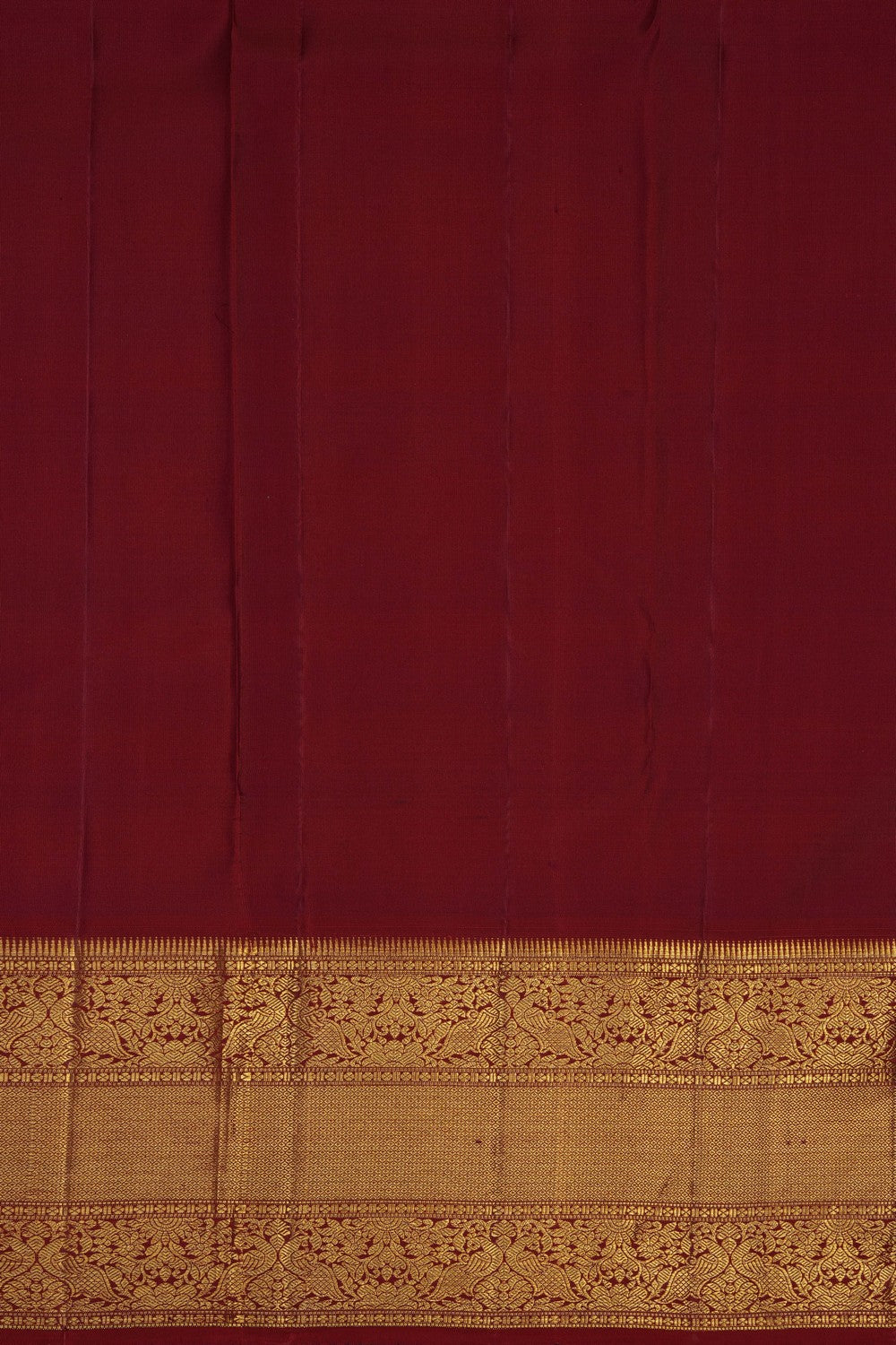 Image of Maroon Kanchipattu Saree