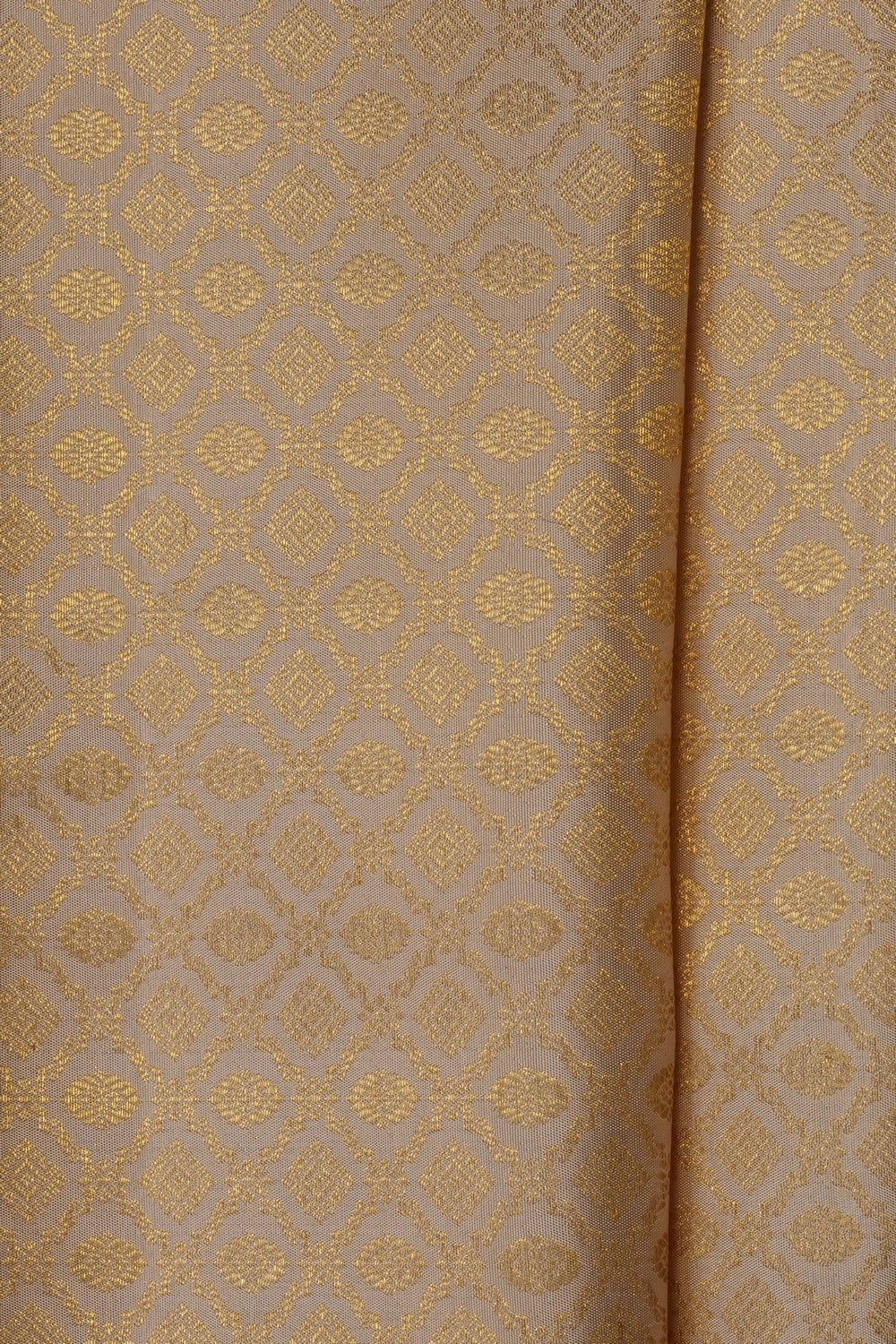Image of Kanchipattu Brocade An Ethereal Off-White Saree