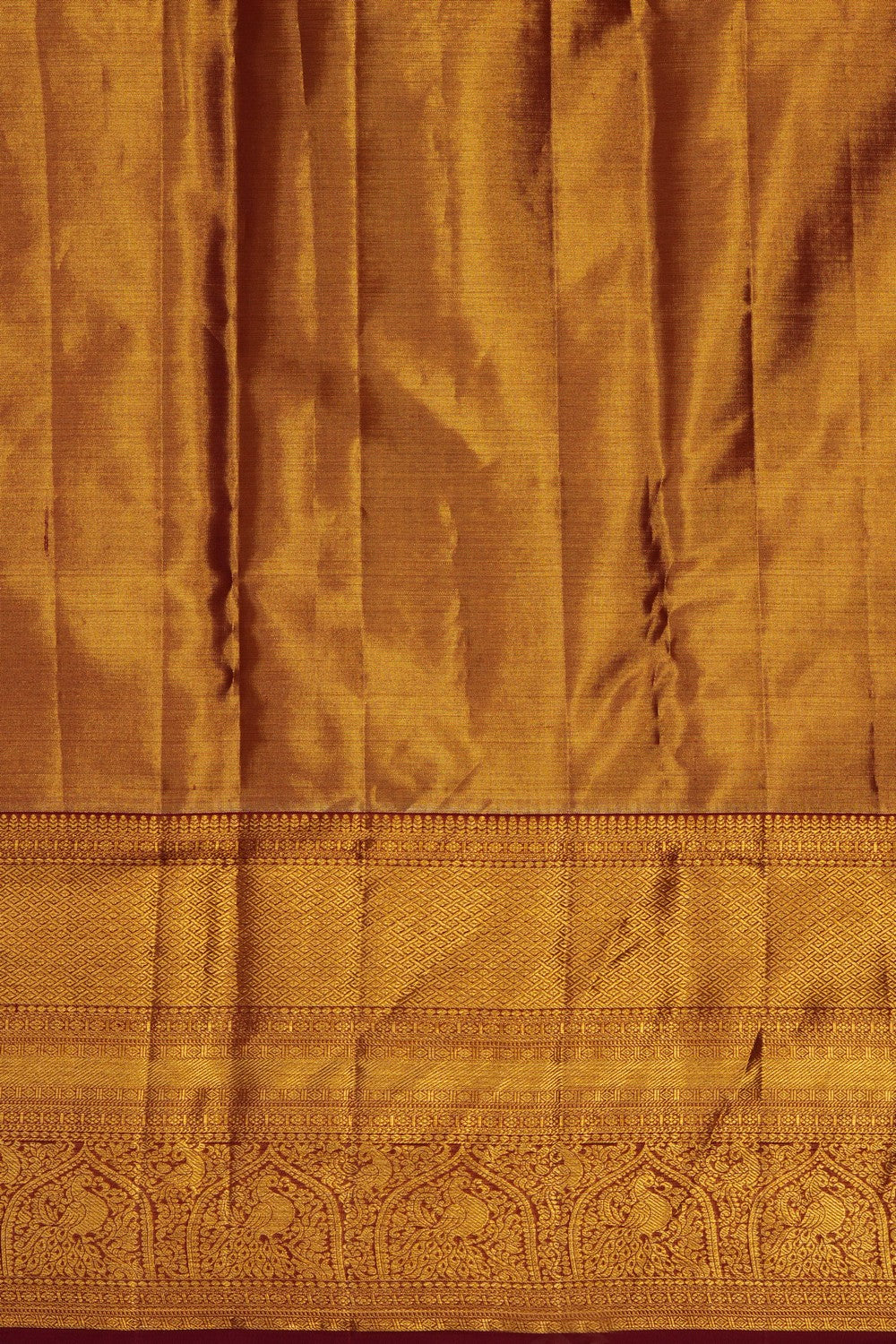 Image of Gold Kanchipattu Brocade Saree