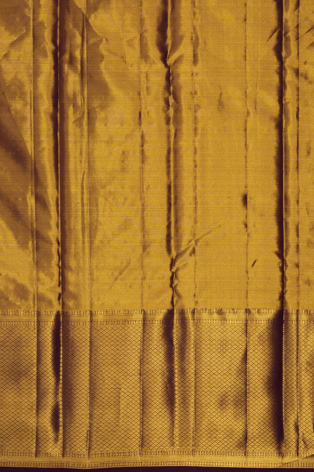 Image of Sea-Green Kanchipattu Tissue Brocade Saree