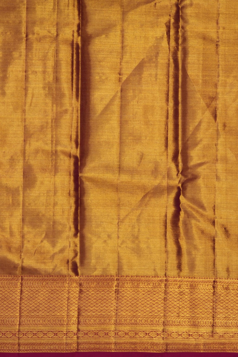 Image of Green Kanchipattu Tissue Brocade Saree