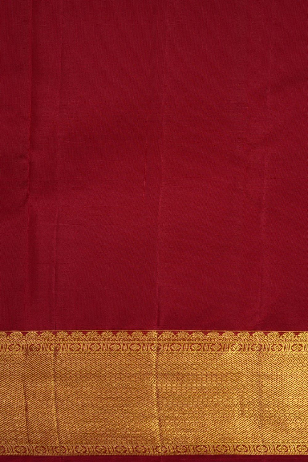 Image of Red Kanchipattu Brocade Saree