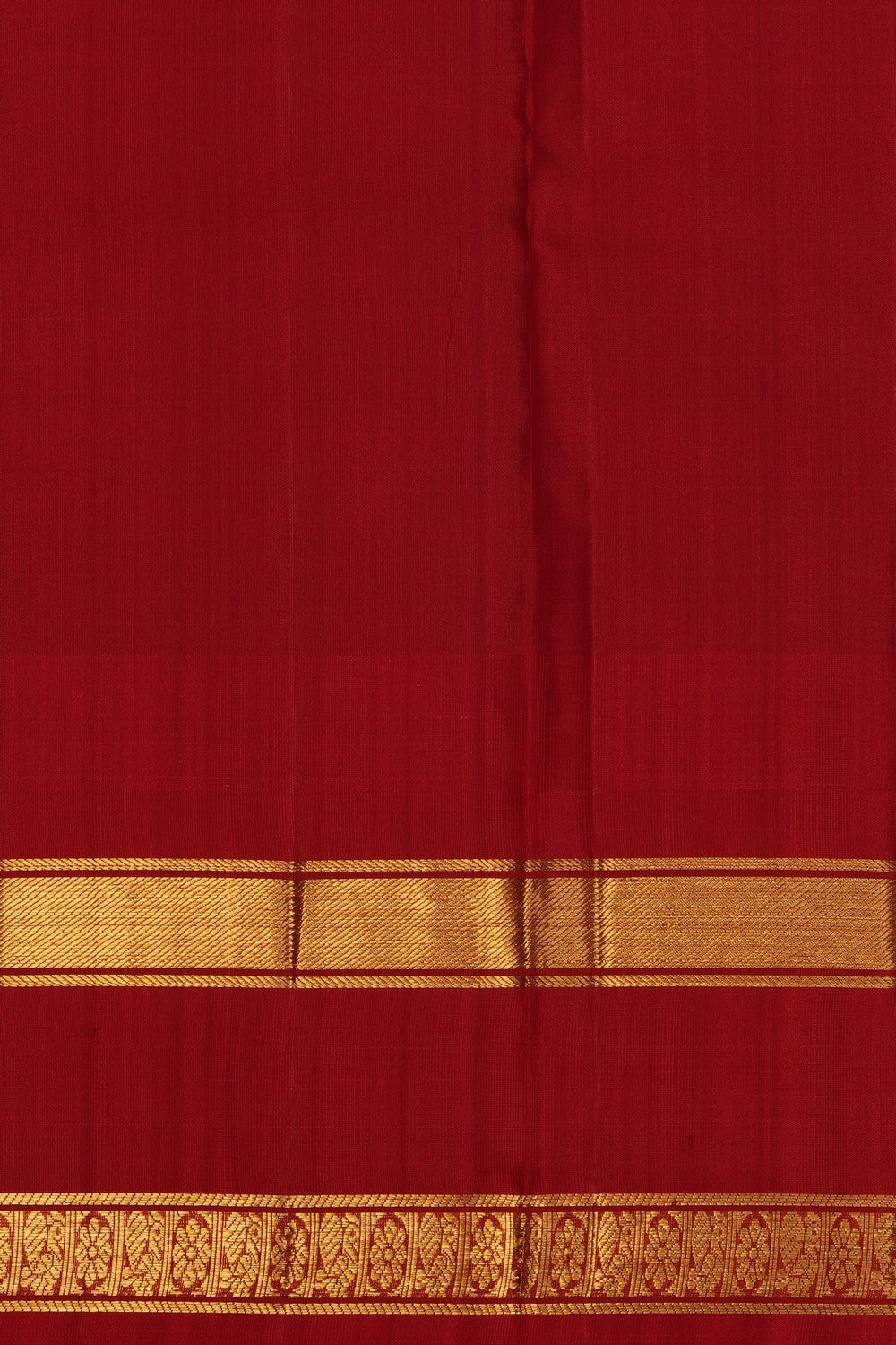 Image of Off-White Kanchipattu Saree