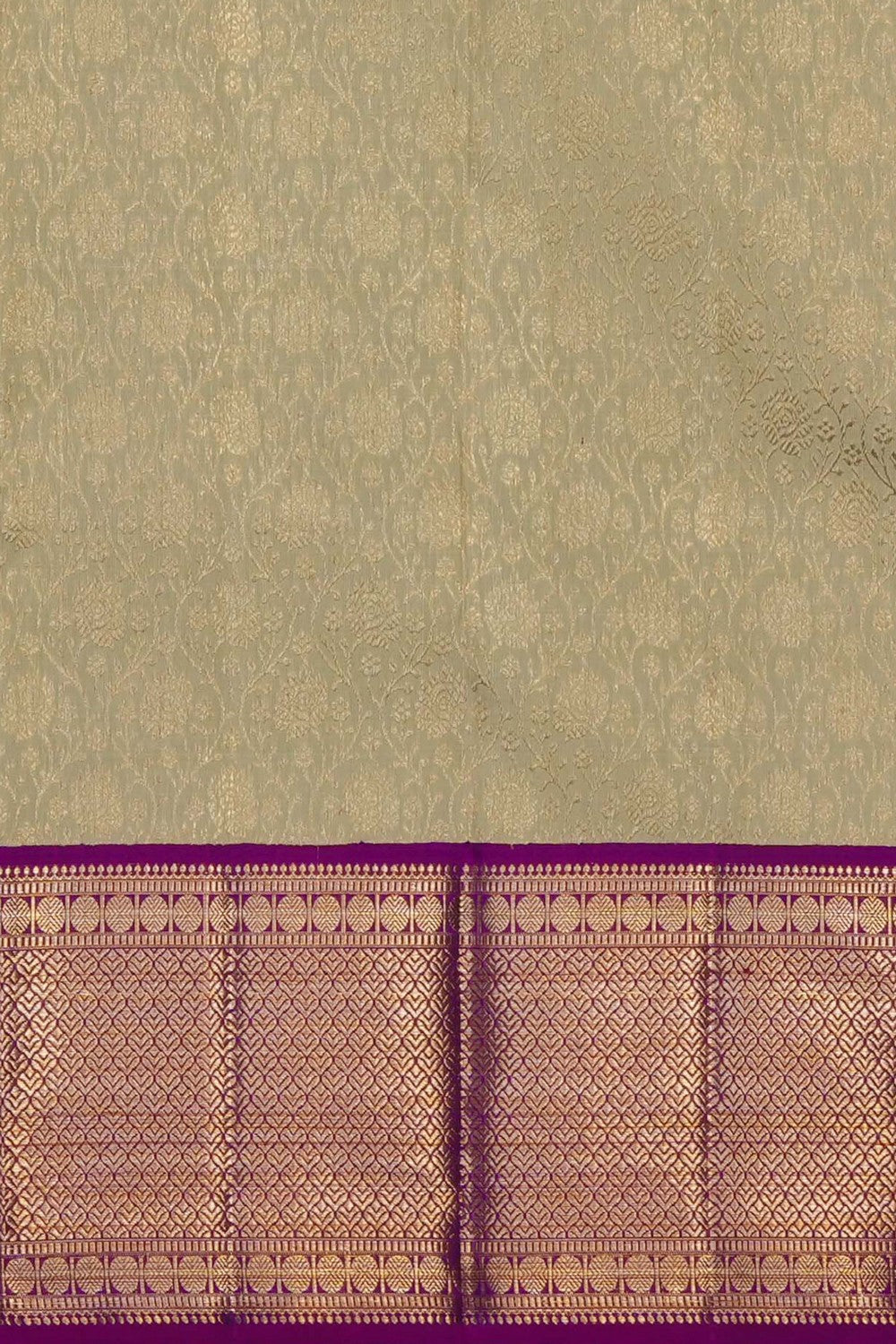 Image of Kanchipattu Pavada Unstitched Set