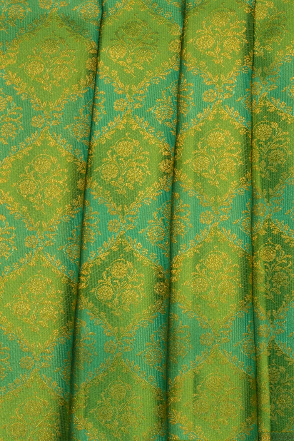 Image of Green Kanchipattu Brocade Saree