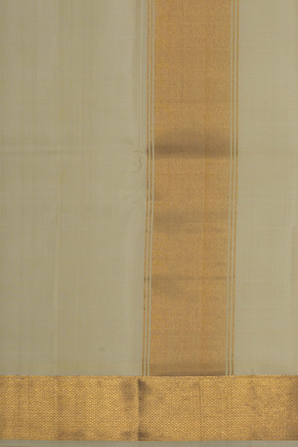 Image of Kanchi Silk Dhoti With Kanduva (8 X 4) 3 PCS Set
