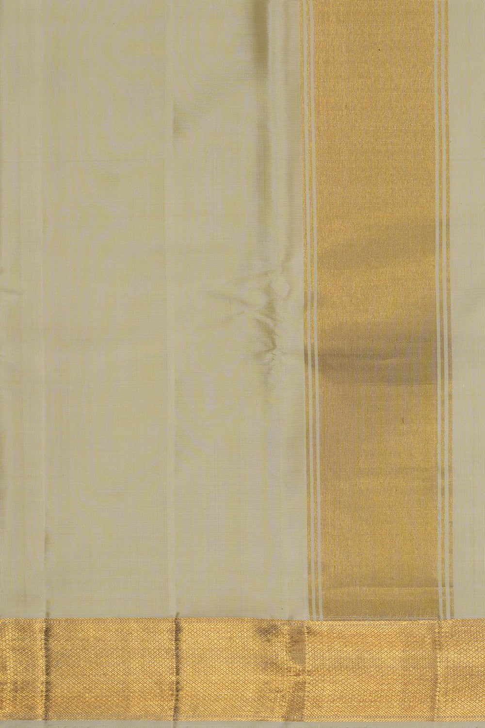 Image of Kanchi Silk Dhoti With Kanduva (8 X 4) 3 PCS Set