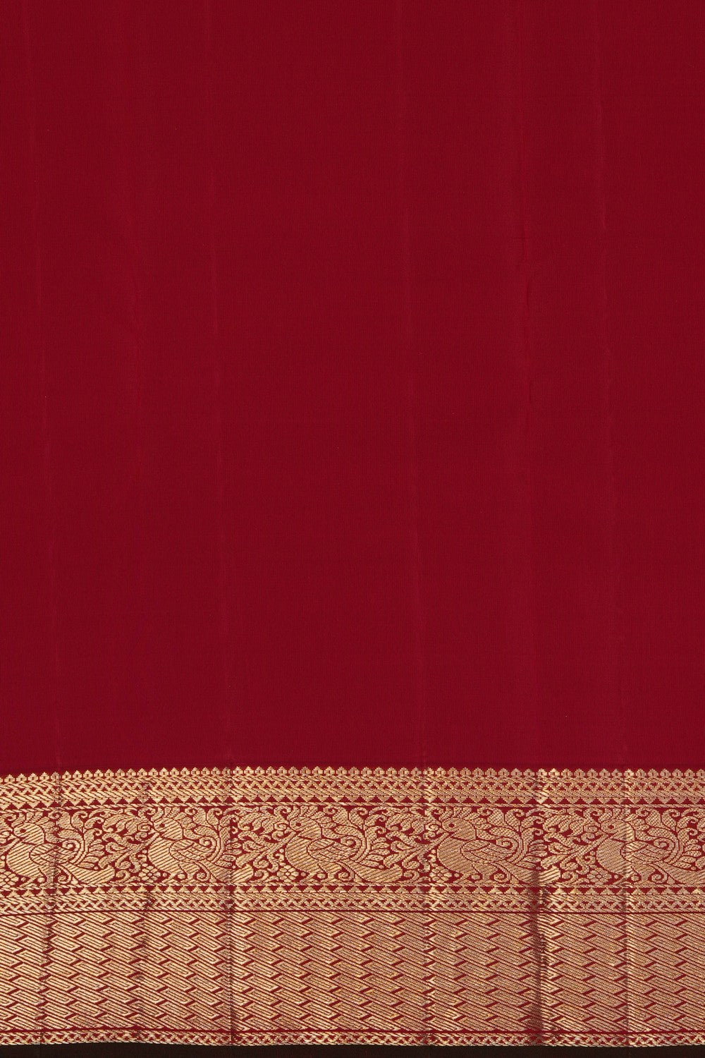 Image of Spring Yellow Kanchipattu Brocade Saree