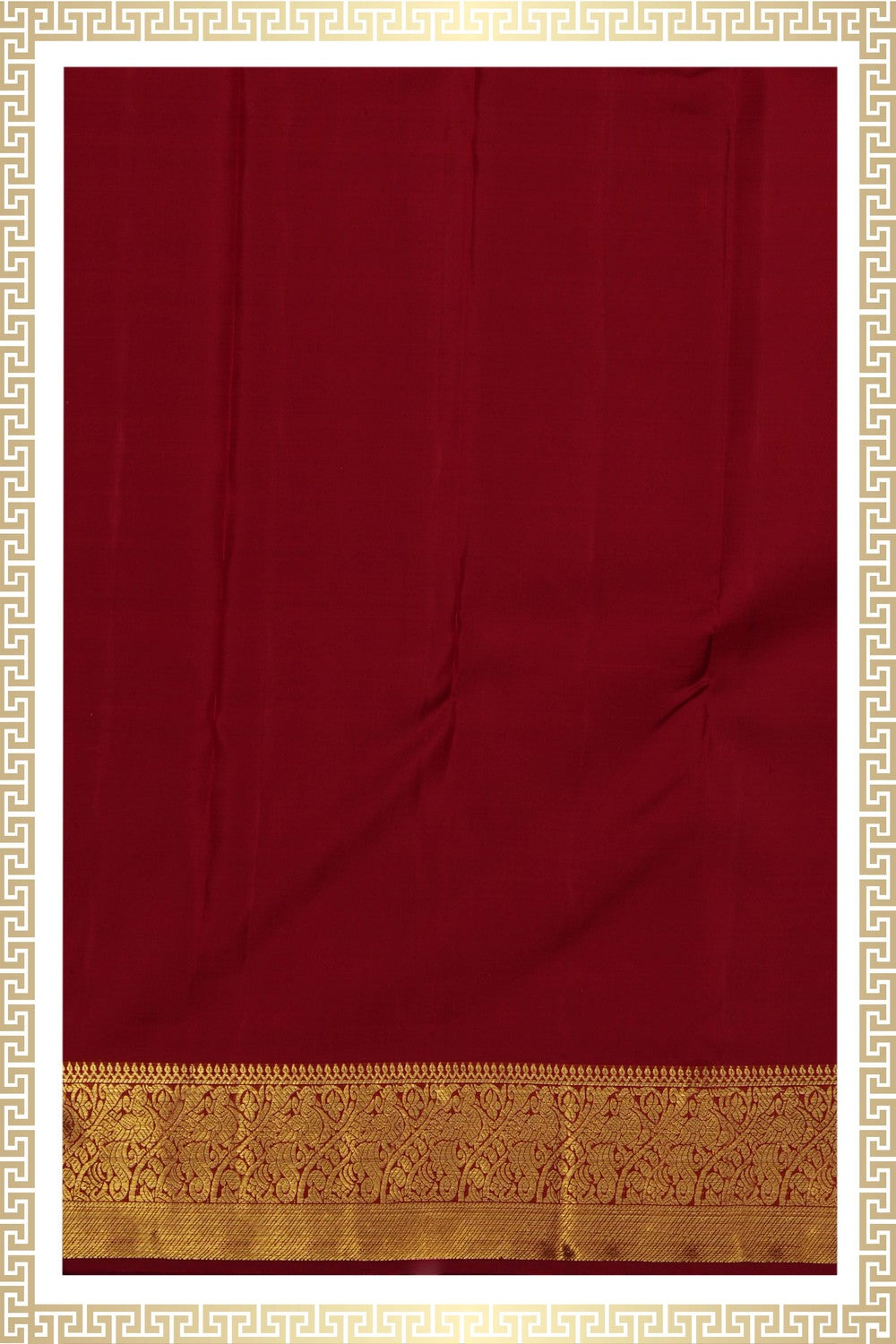 Image of Kanchi Silk Dhoti With Kanduva (8 X 4) 2 PCS Set