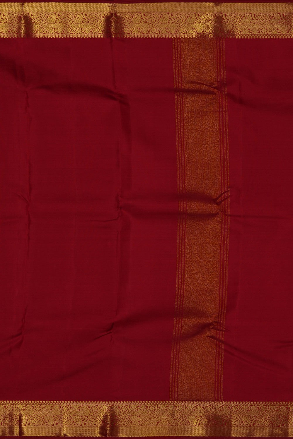 Image of Kanchi Silk Dhoti With Kanduva (8 X 4) 2 PCS Set