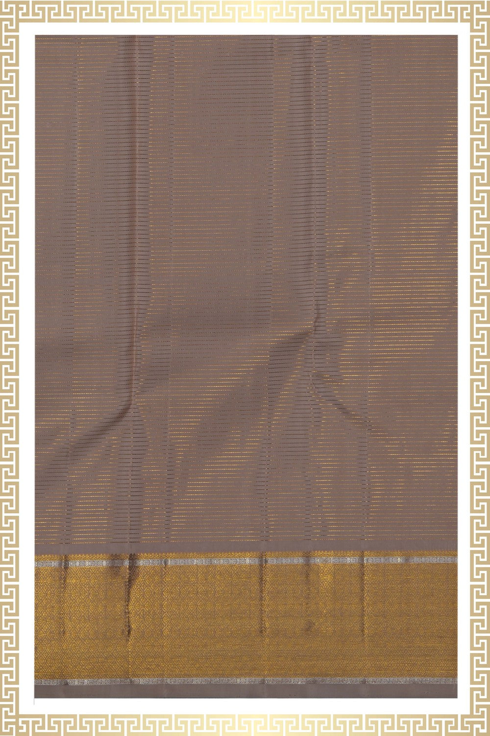 Image of Kanchi Silk Dhoti With Kanduva (8 X 4) 2 PCS Set