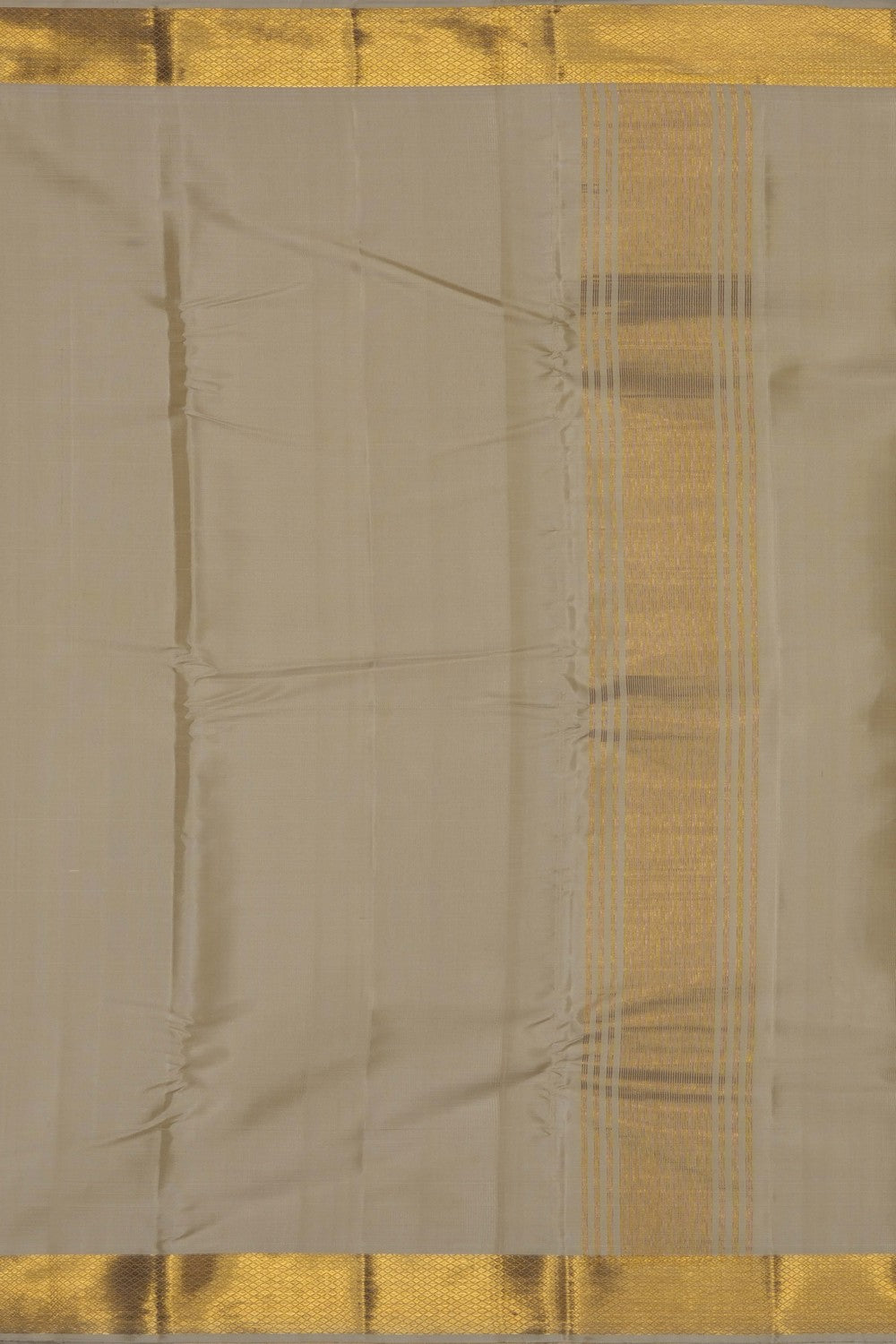 Image of Kanchi Silk Dhoti With Kanduva (8 X 4) 2 PCS Set