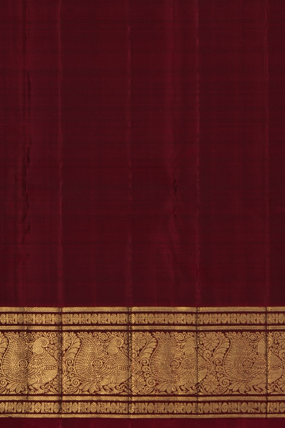 Image of Moss-Green Kanchipattu Brocade Saree