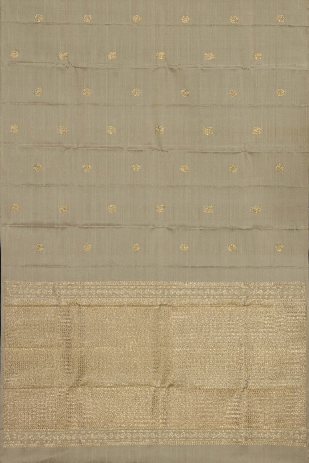 Image of Grey Kanchipattu Dupatta