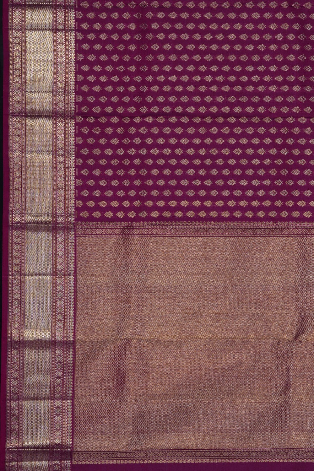 Image of Magenta Kanchipattu Dupatta