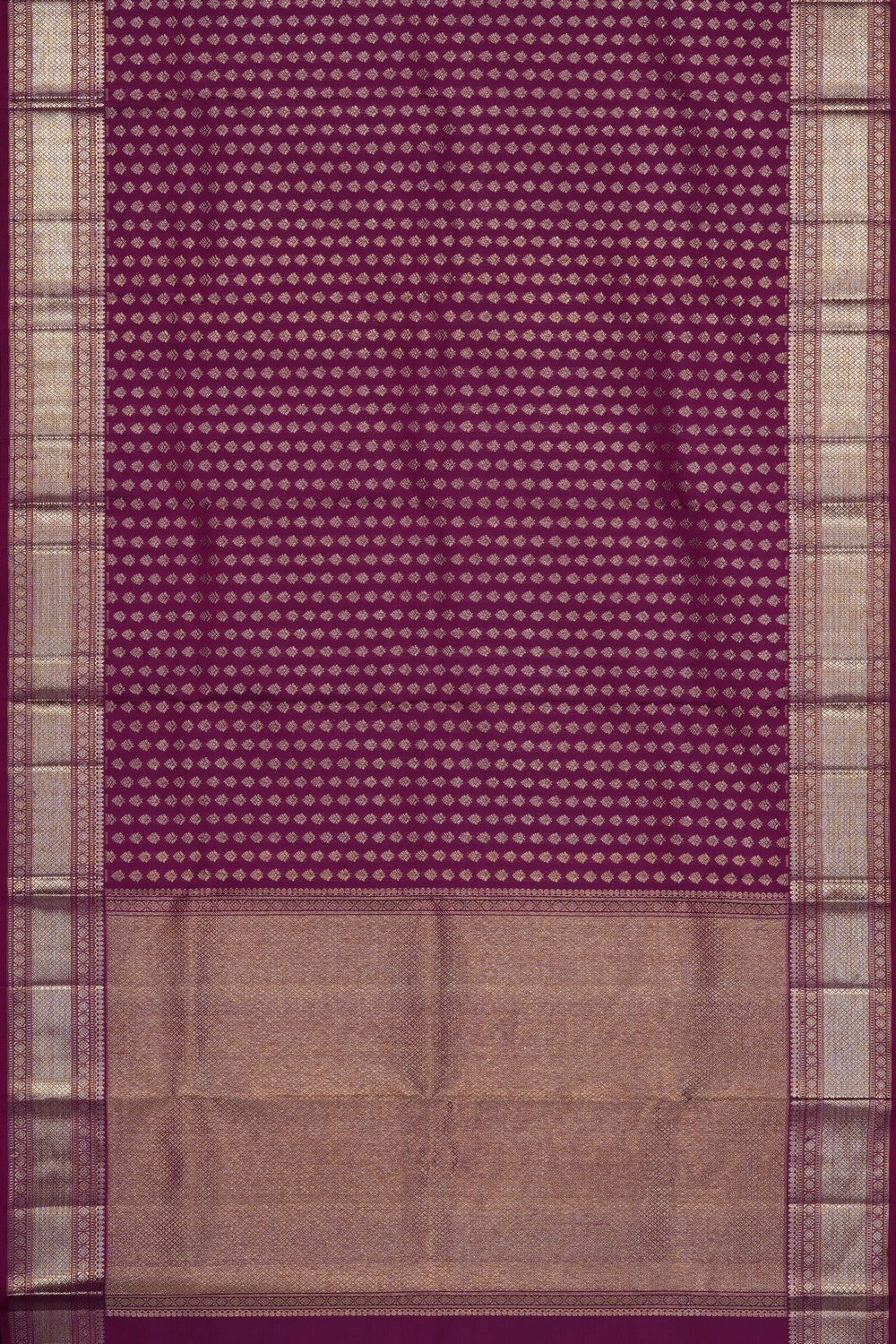 Image of Magenta Kanchipattu Dupatta