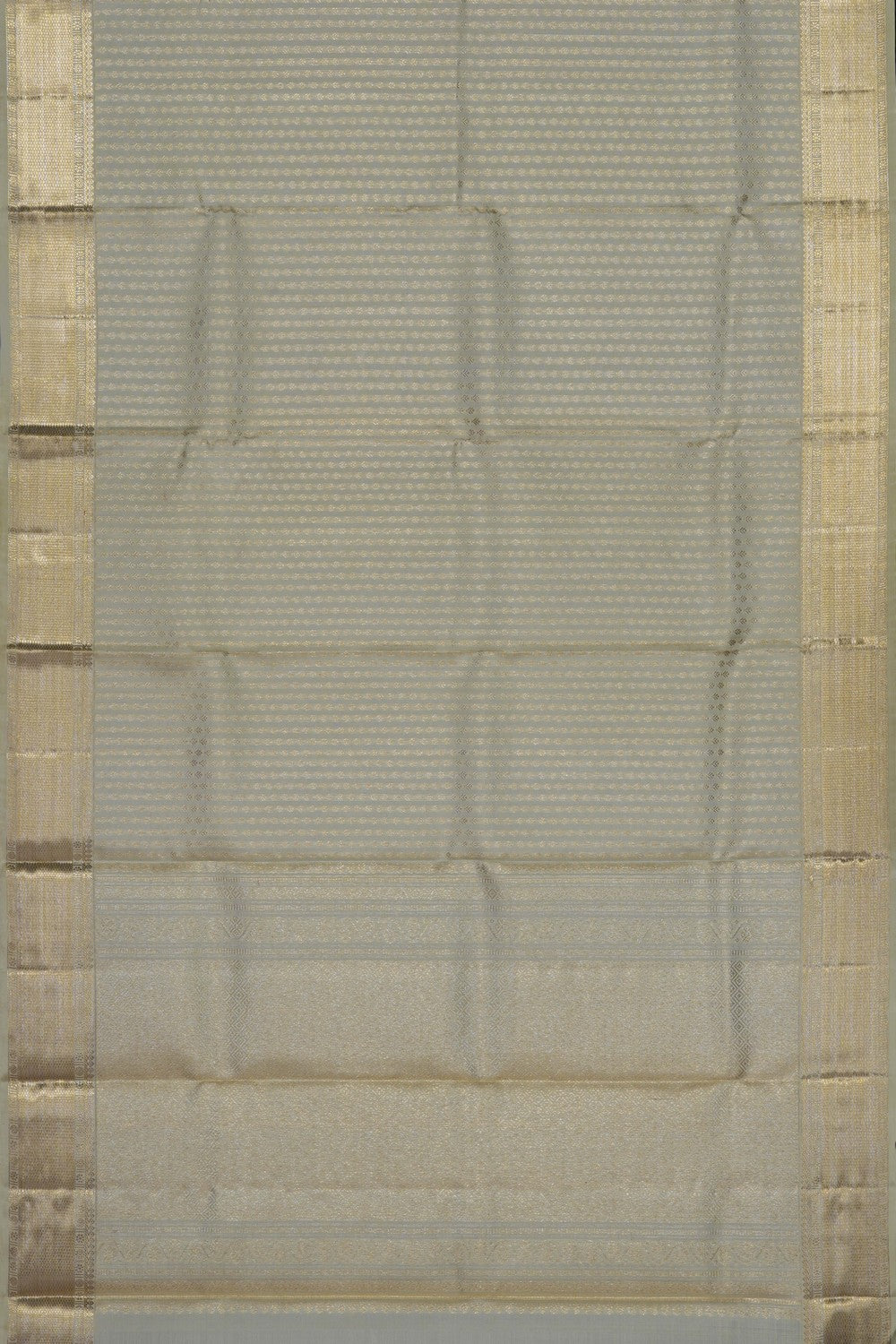 Image of Off-White Kanchipattu Dupatta