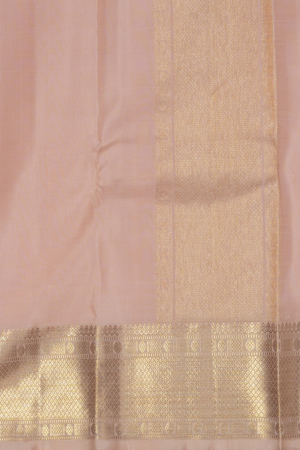 Image of Kanchi Silk Dhoti With Kanduva (8 X 4) 2 PCS Set