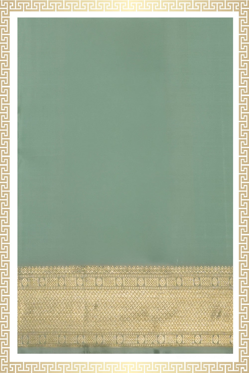 Image of Kanchi Silk Dhoti With Kanduva (8 X 4) 2 PCS Set