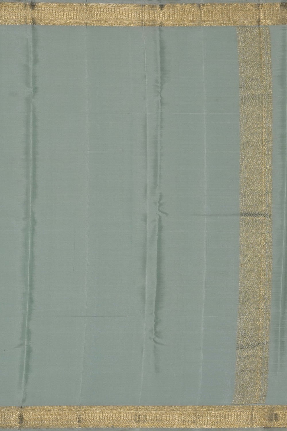 Image of Kanchi Silk Dhoti With Kanduva (8 X 4) 3 PCS Set