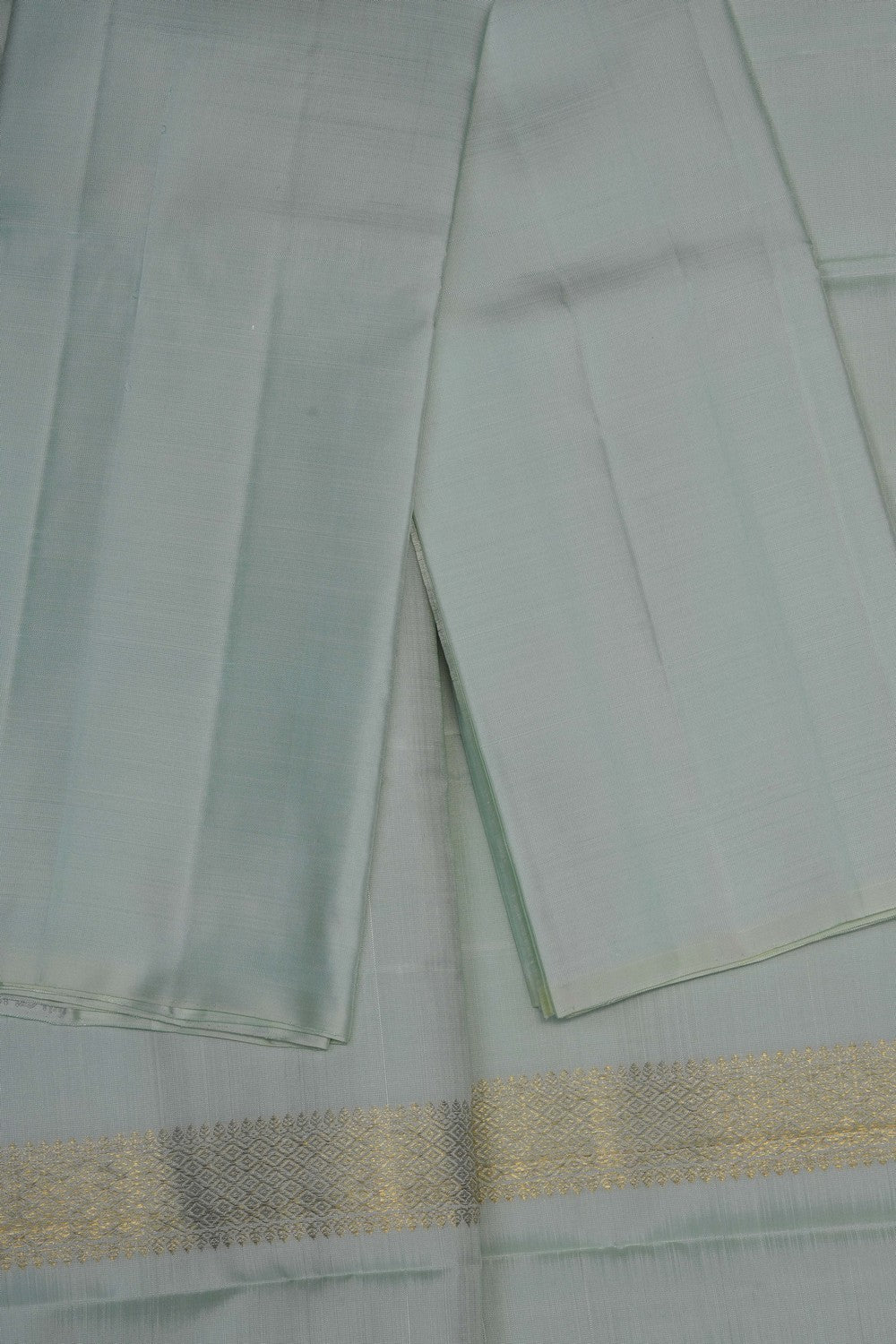 Image of Kanchi Silk Dhoti With Kanduva (8 X 4) 3 PCS Set