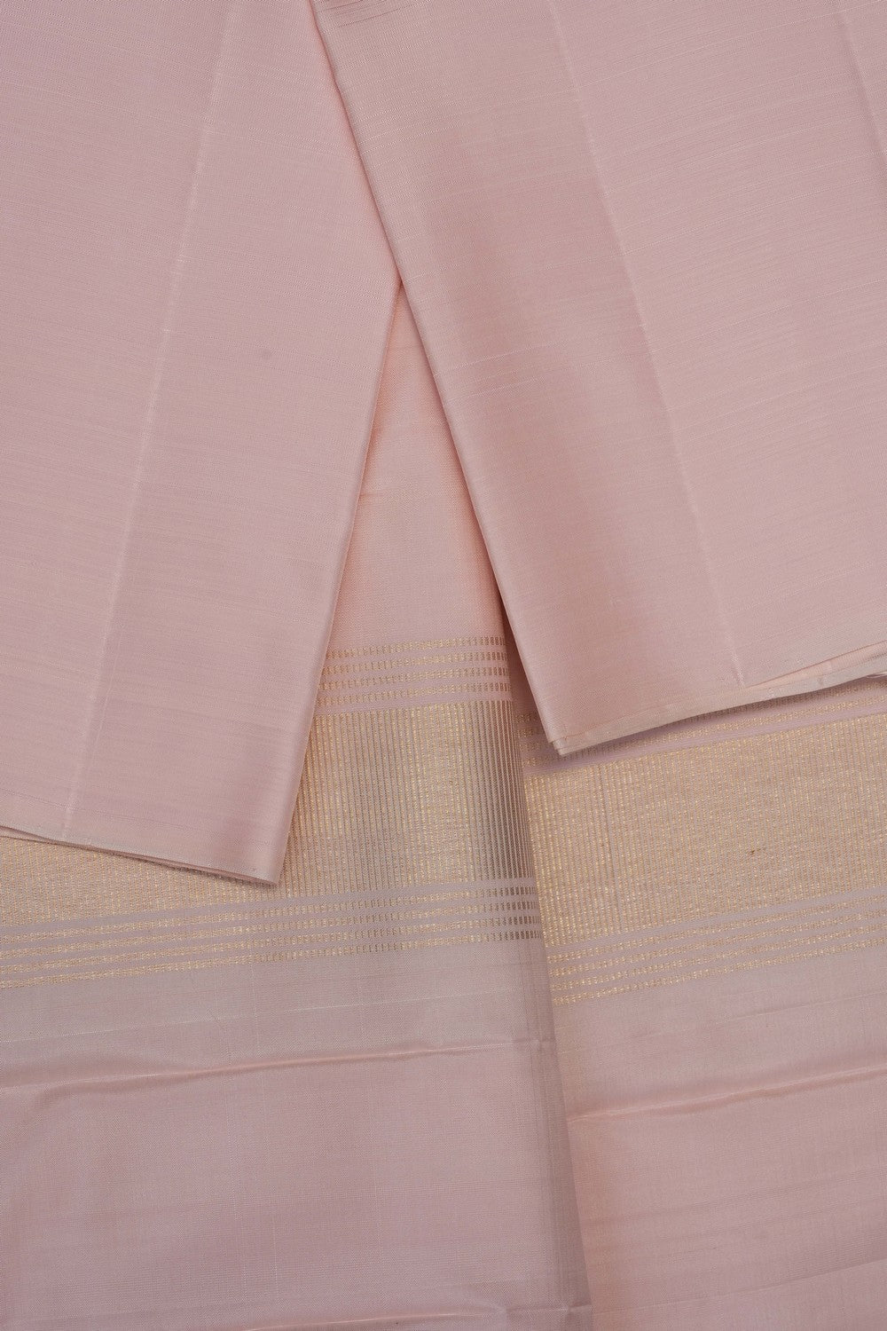 Image of Kanchi Silk Dhoti With Kanduva (8 X 4) 2 PCS Set