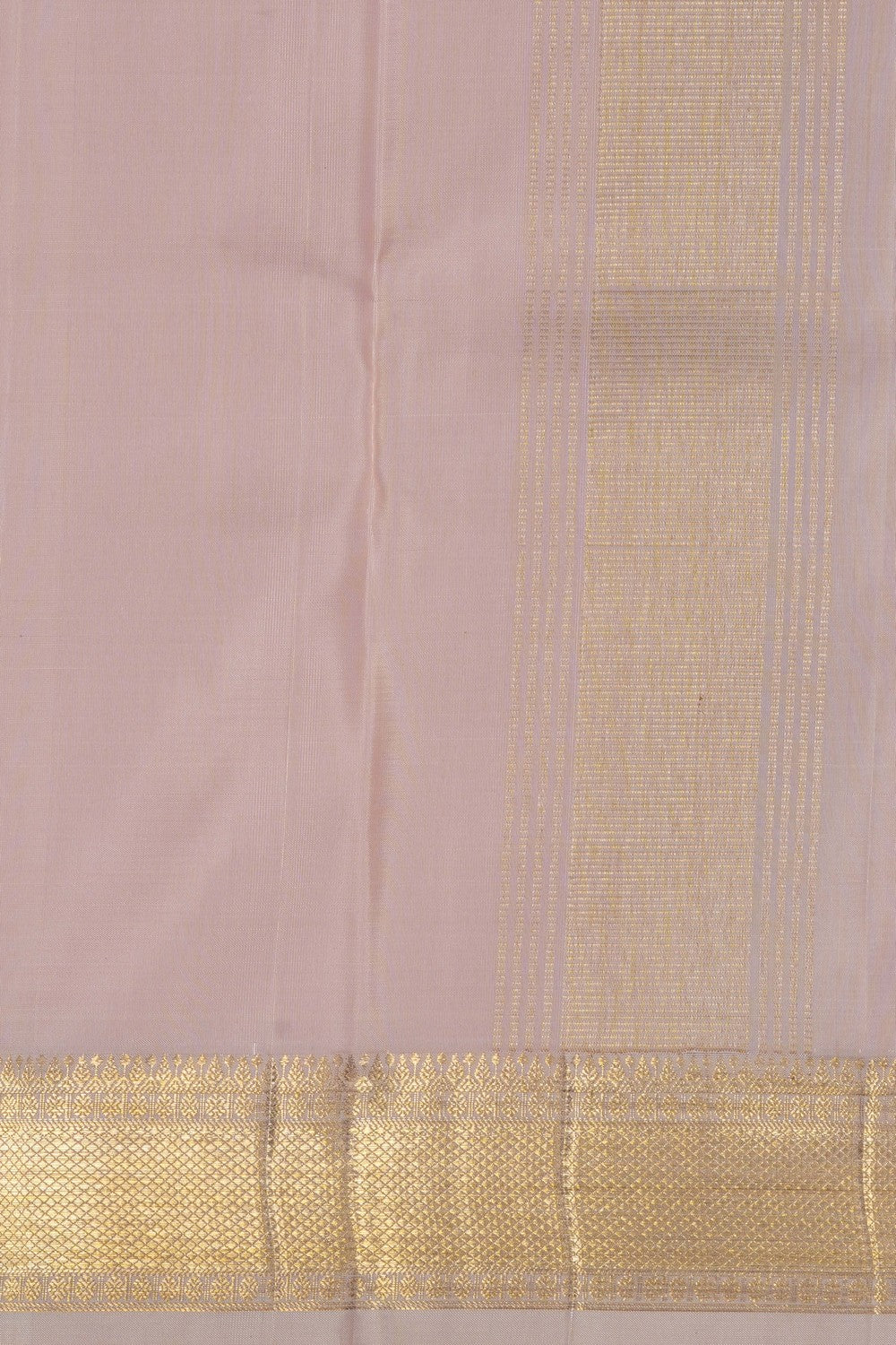 Image of Kanchi Silk Dhoti With Kanduva (8 X 4) 2 PCS Set