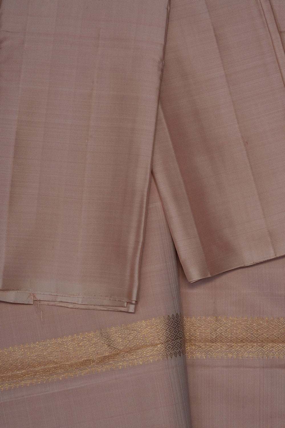 Image of Kanchi Silk Dhoti With Kanduva (8 X 4) 3 PCS Set