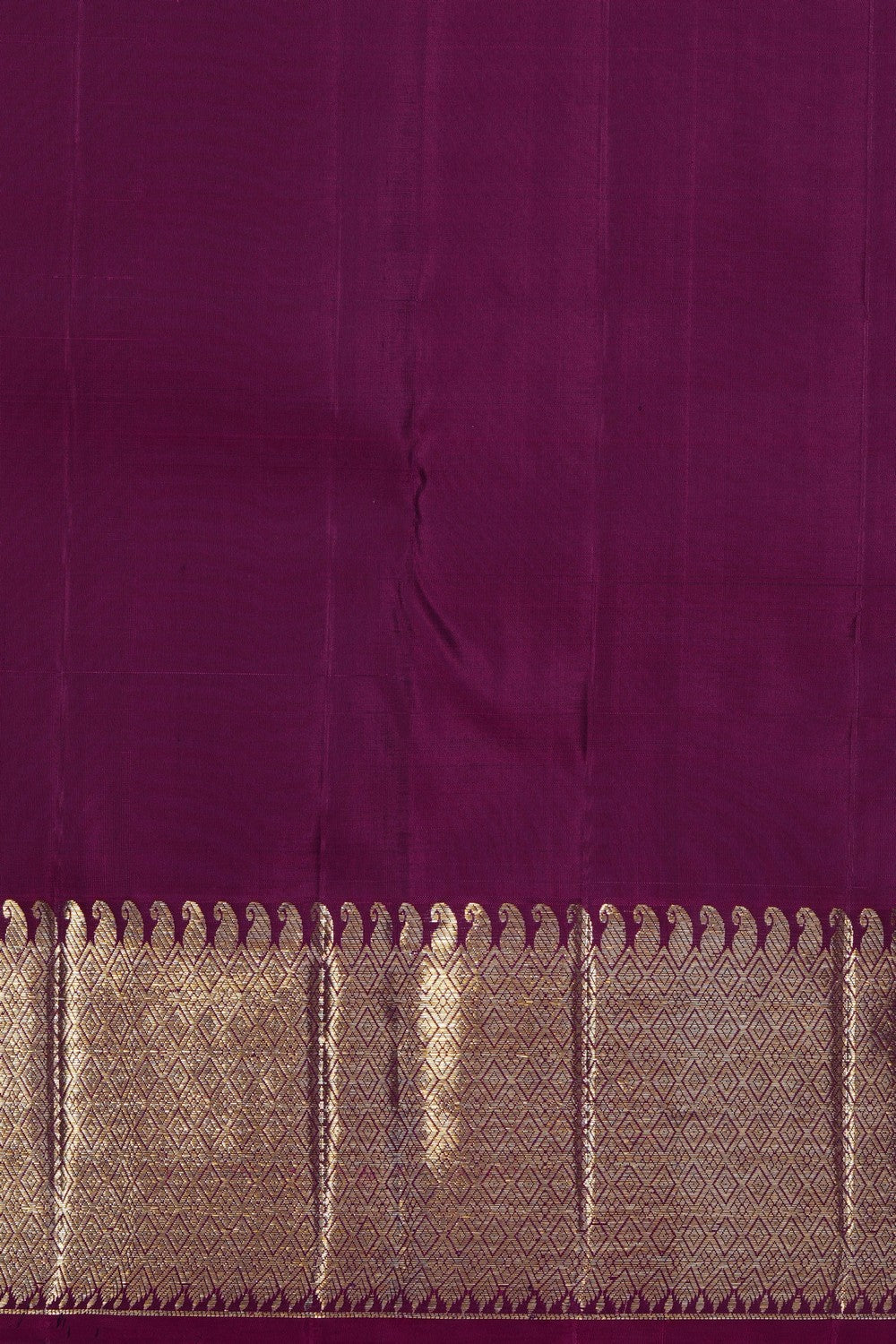 Image of Violet Kanchipattu Brocade Saree