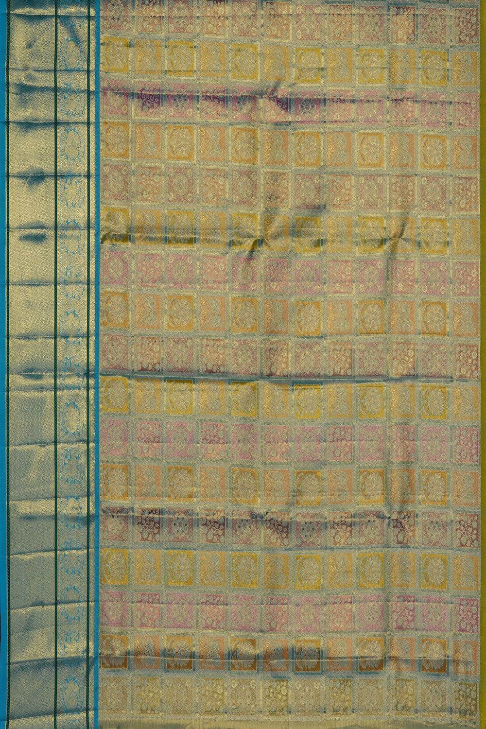 Image of Kanchipattu Pavada Unstitched Set