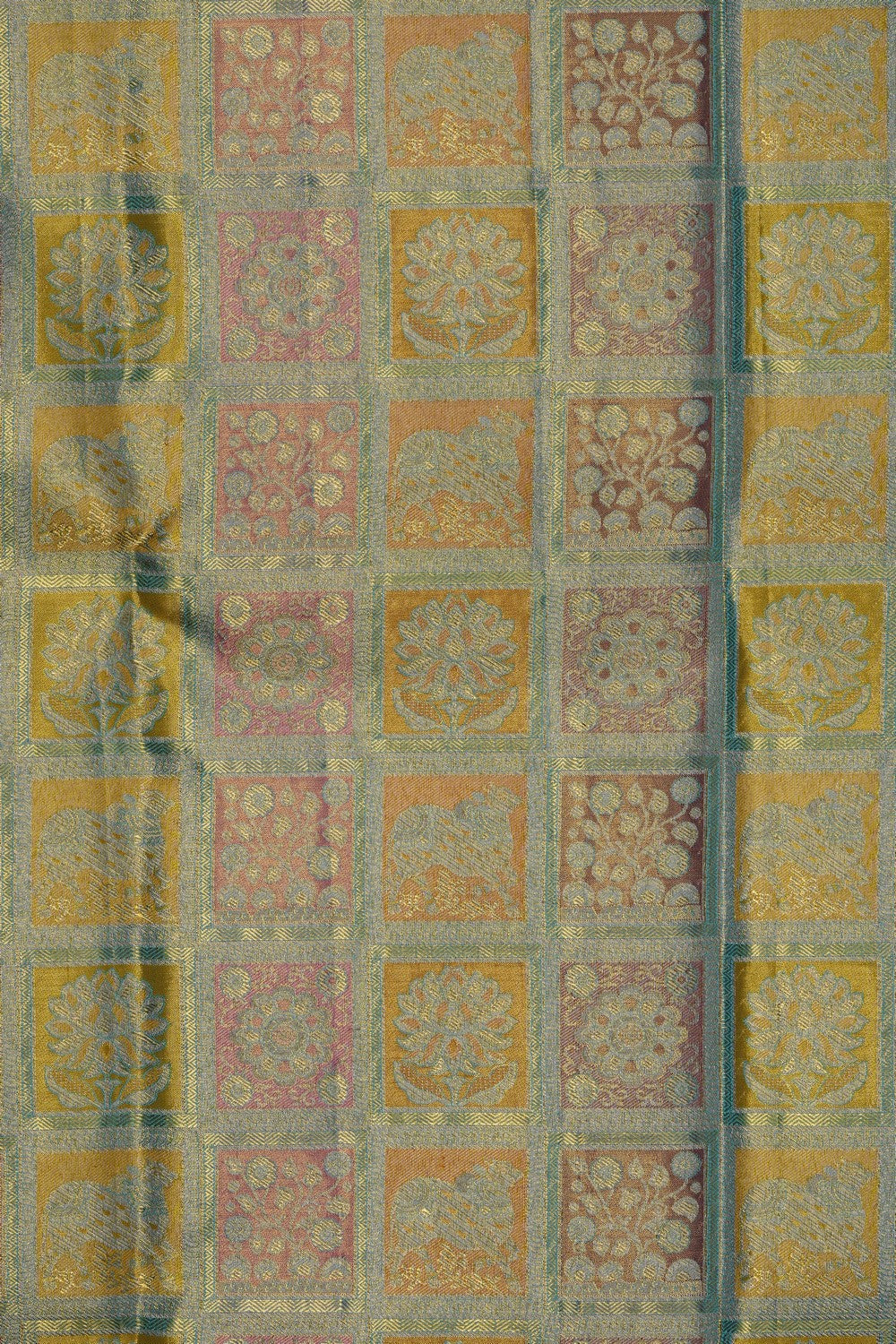 Image of Kanchipattu Pavada Unstitched Set